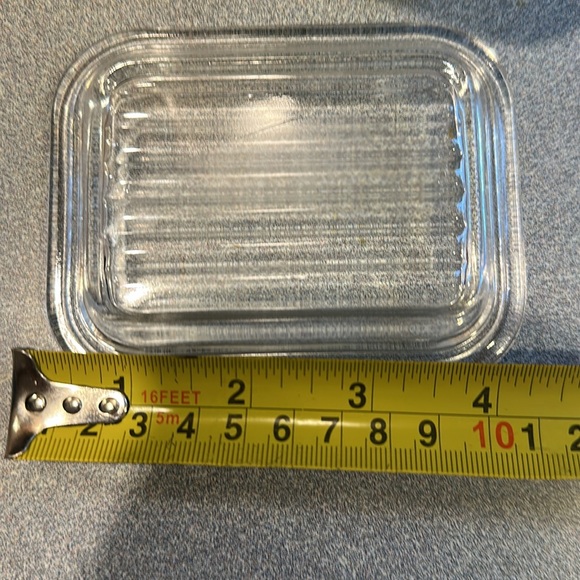 Vintage Pyrex 501B 1 1/2 CUP AMISH BUTTERPRINT Refrigerator Fridgie Dish W Lid - Picture 7 of 8